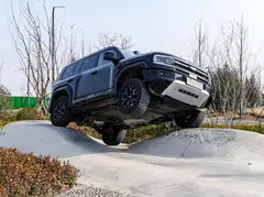 The facility has a 1.8-kilometre main circuit for high speed and handling tests, a low-friction drift track built from 30,000 basalt bricks and 27 off-road stations.