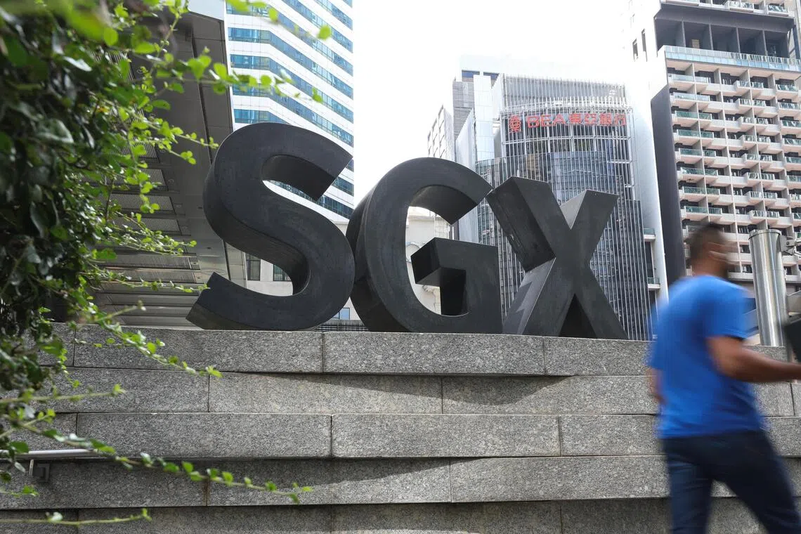 The Straits Times Index is down 11 points at 4,485.63, while the iEdge Singapore Next 50 Index is up 3.71 points at 1,442.38.