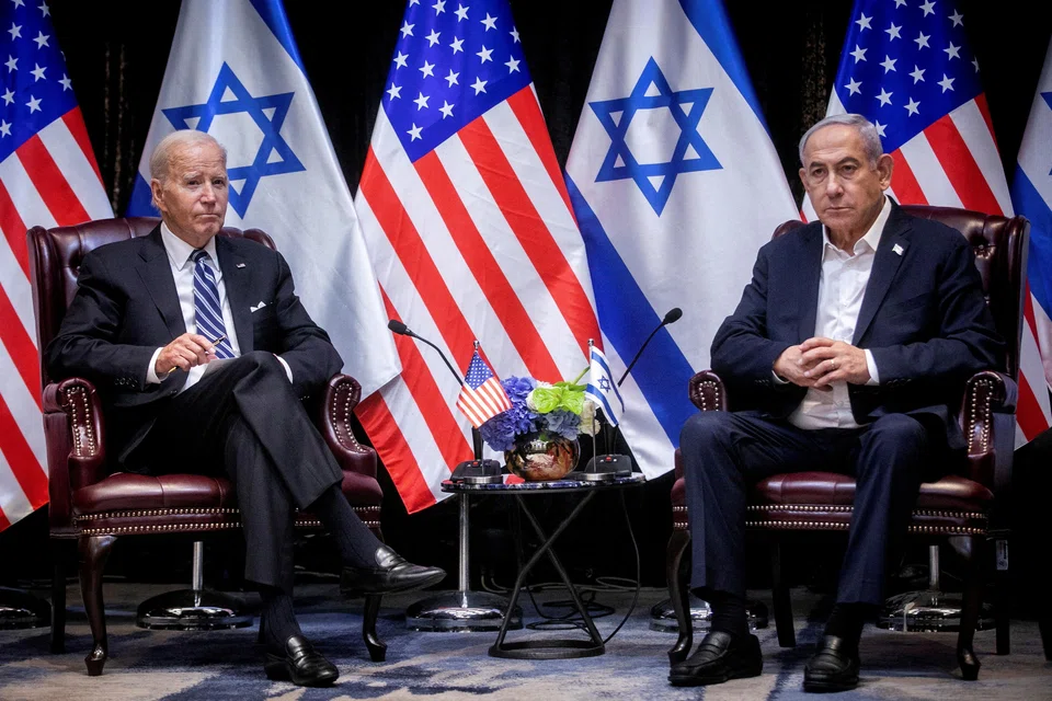 US President Joe Biden (left), in his meeting with Israel’s Prime Minister Benjamin Netanyahu, asserted continuing American support for the Jewish state. 