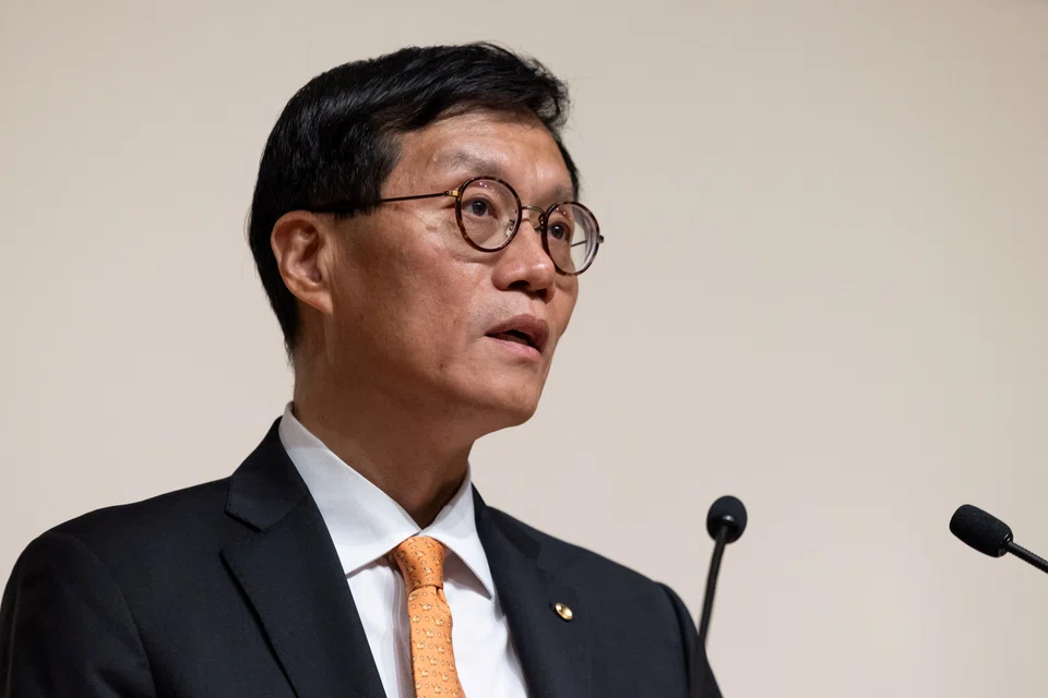 Bank of Korea Governor Rhee Chang-yong said he could consider bigger interest rate increases, depending on data that will become available around July and August.