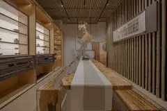 Boloni's 5,000-square-foot flagship showroom. 