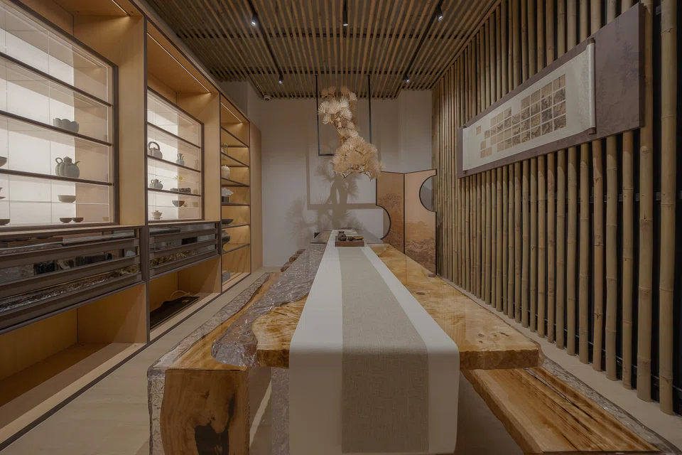 Boloni's 5,000-square-foot flagship showroom. 