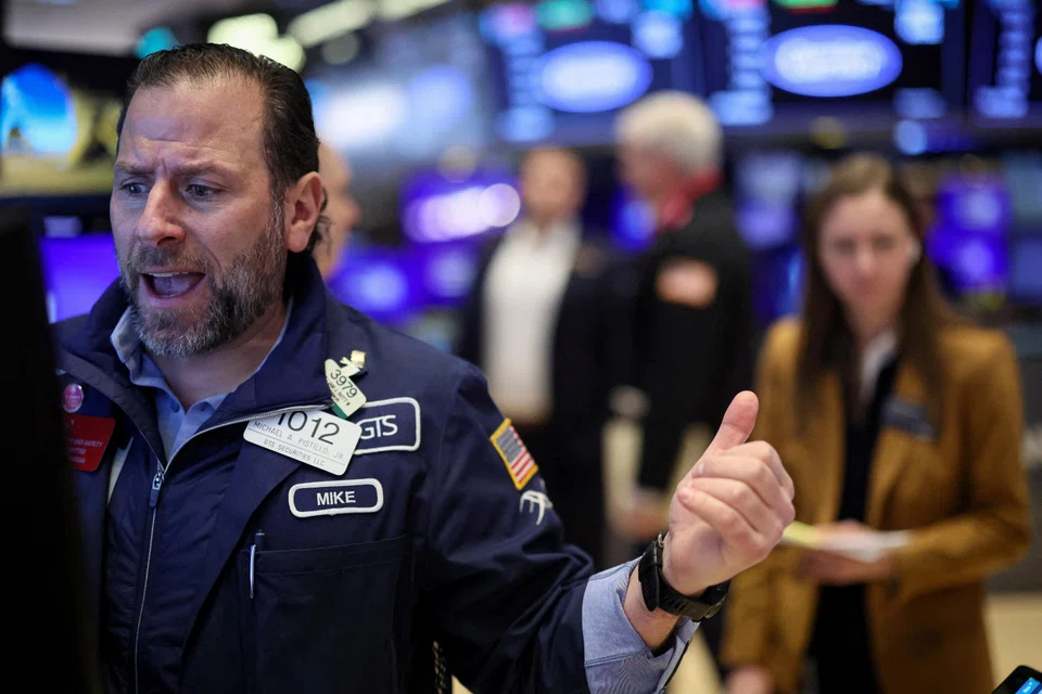 US stocks have been under pressure so far this week after a buoyant first quarter in a move that analysts have called unsurprising in an “overbought” market.
