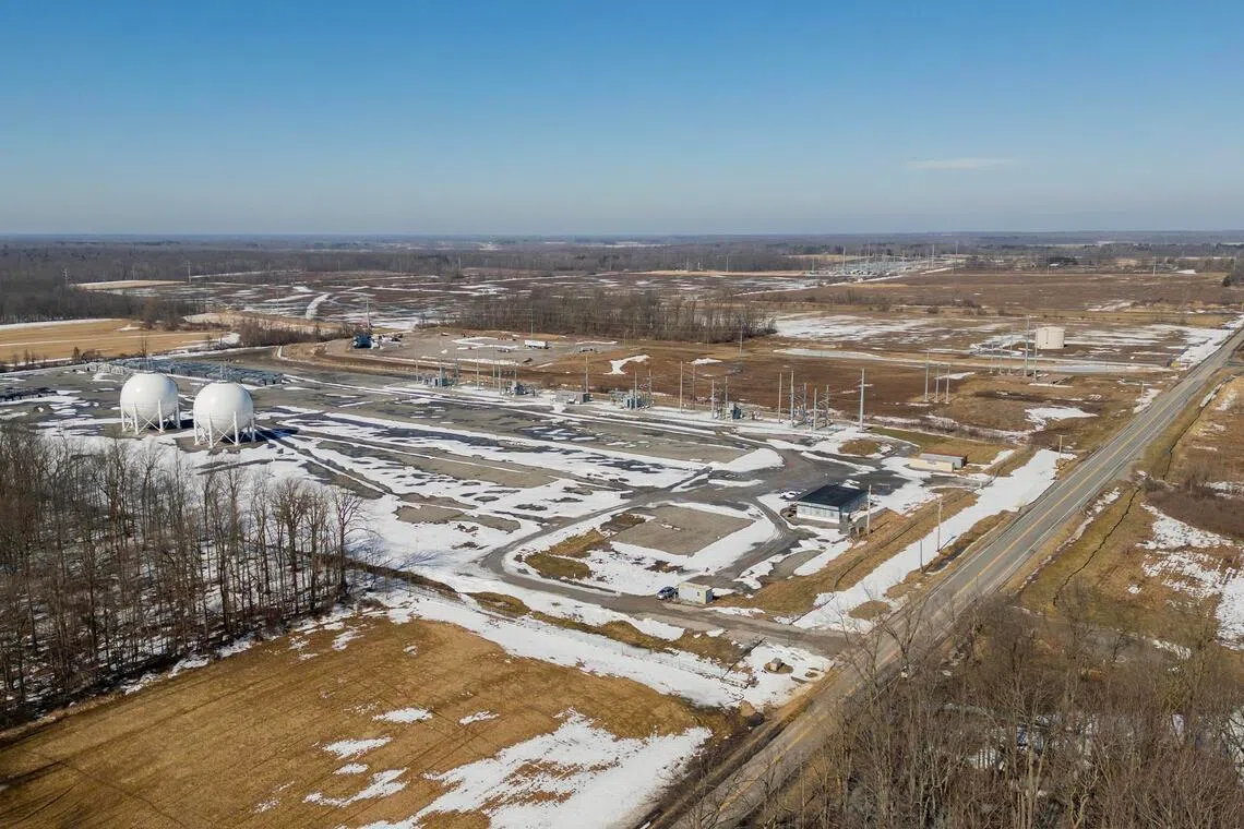 The site of the proposed data centre by Dallas-based Stream Data Centers‌ in Alabama, New York. The  proposal to construct it is facing opposition from critics.  