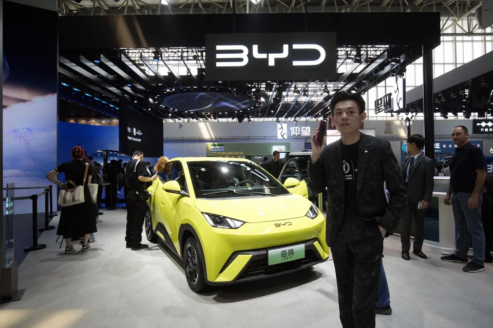 BYD, which produced more than 3 million cars last year, overtook Tesla in the fourth quarter as the world’s largest seller of EVs .