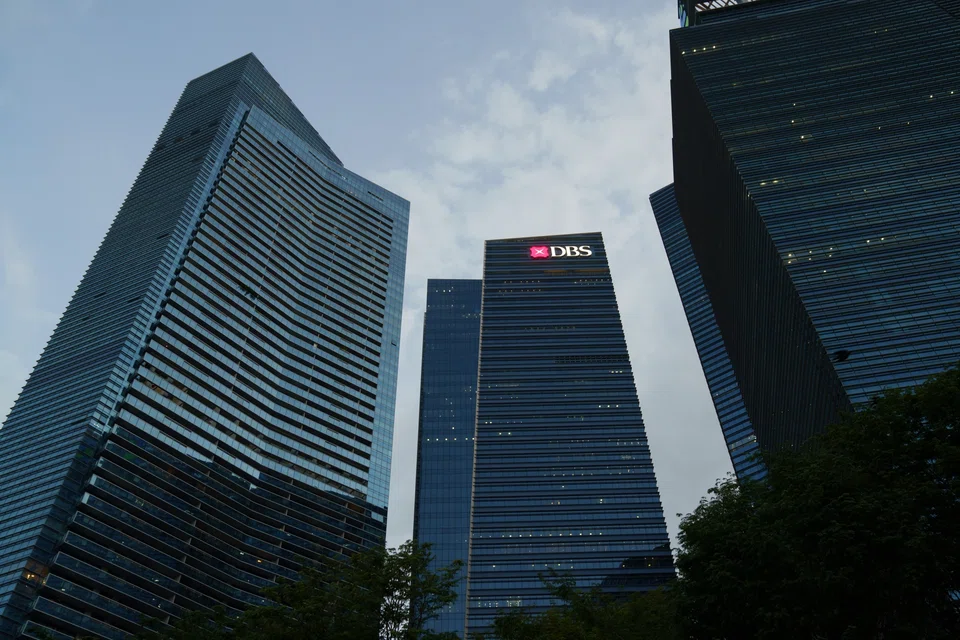 The value of buybacks by DBS Group Holdings, Singapore’s largest bank, accounts for nearly half of all the stock repurchases in Singapore from Apr 1 to Apr 23.