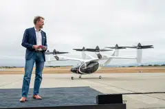 Chief executive officer JoeBen Bevirt, 51, owns a 12% stake in the air-mobility company worth US$1.3 billion, according to the Bloomberg Billionaires Index.
