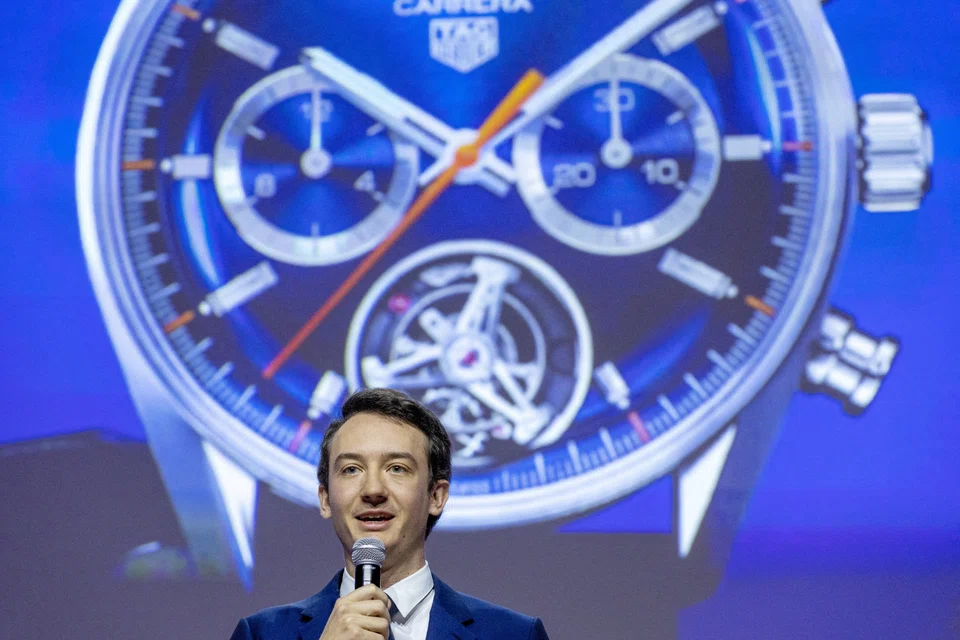 The move gives Frederic Arnault working at the firm oversight of Swiss watch brands Hublot, Zenith and Tag Heuer. 