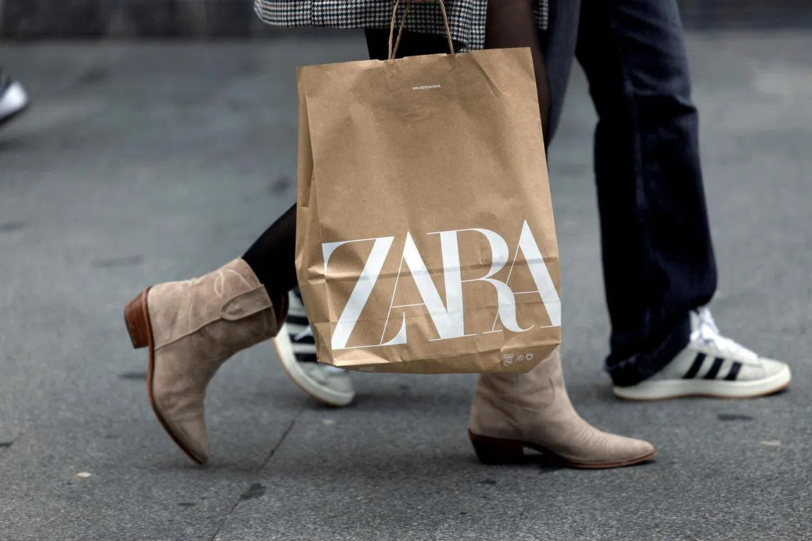 Zara owner Inditex said its sales between Aug 1 and Sep 8 saw an 11 per cent boost in constant currency compared with a year ago.