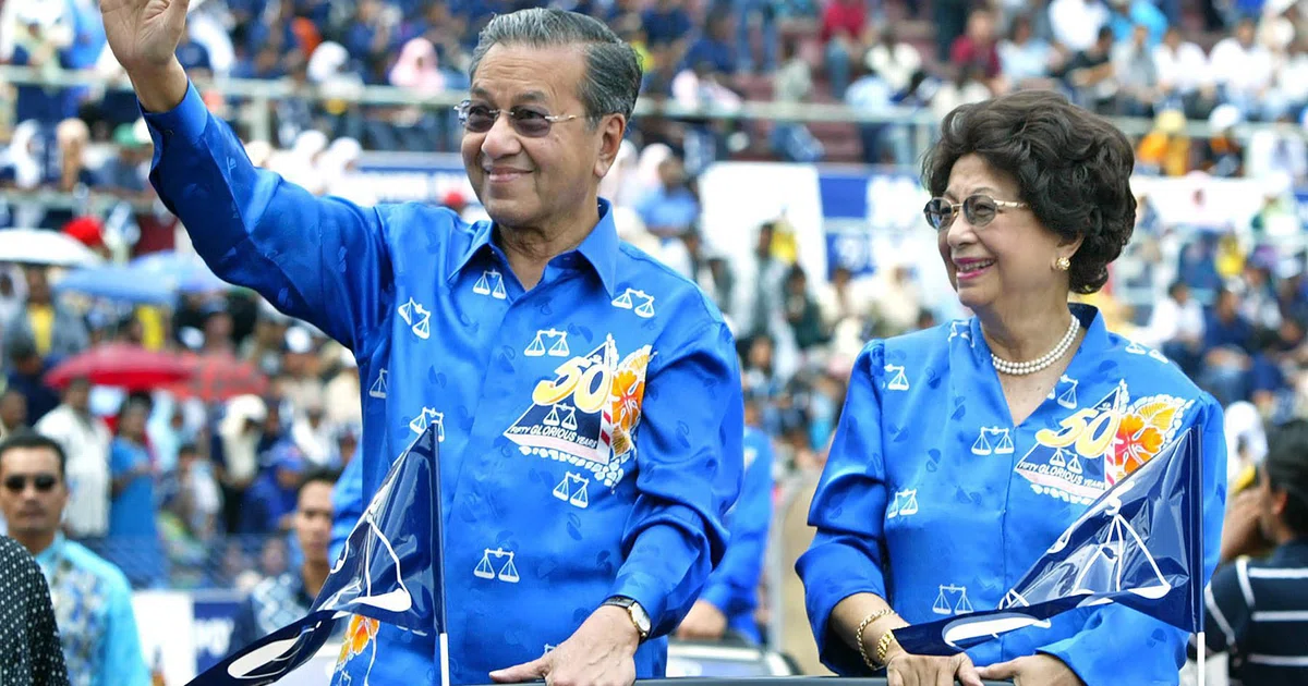 Siti Hasmah, wife of Malaysia's ex-PM Mahathir, dies aged 100