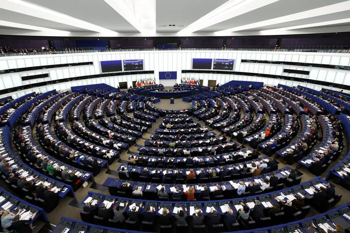 The decision was expected after senior lawmakers from European parliament’s largest political groups proposed a delay on Saturday, following Trump’s tariff announcement. 