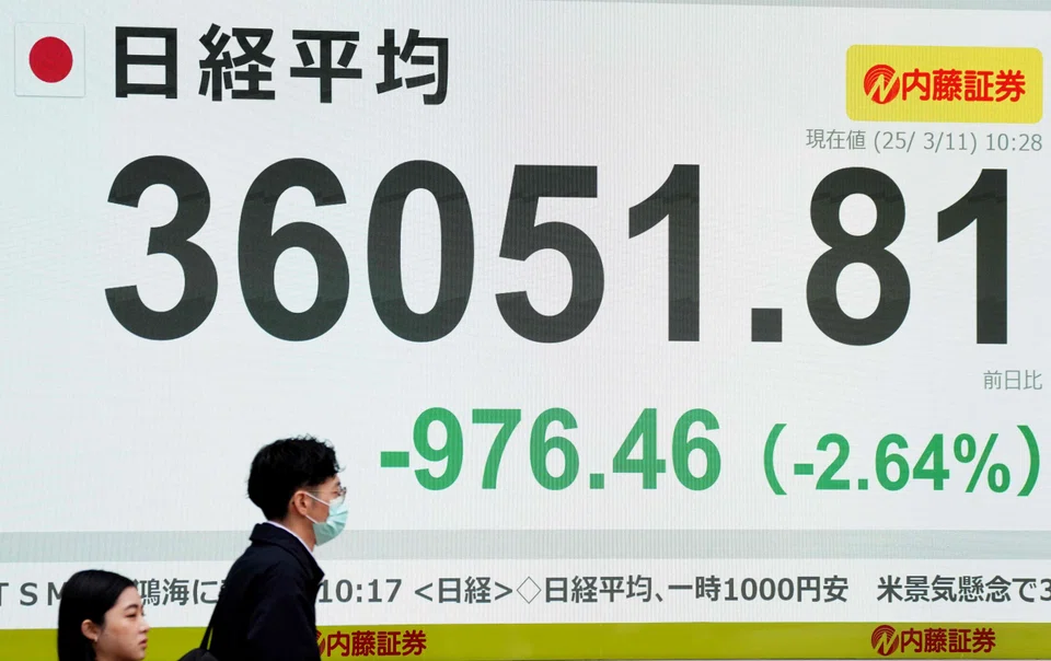 Tokyo was among the main losers after Japanese Trade Minister Yoji Muto said he had failed to win an immediate exemption from US tariffs.