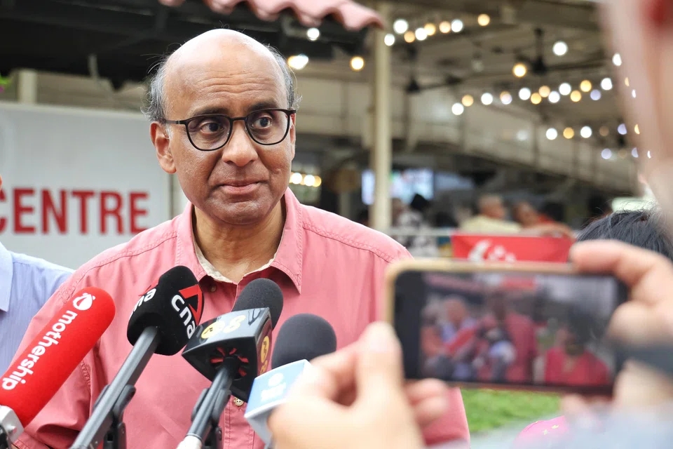 Presidential hopeful and former senior minister Tharman Shanmugaratnam made the comments while speaking to reporters during his campaign trail in Teck Whye.