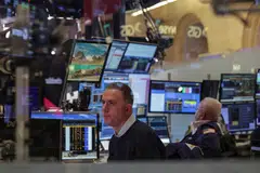 The Dow Jones Industrial Average fell 207.3 points, or 0.44 per cent, at the open to 46,382.92. 