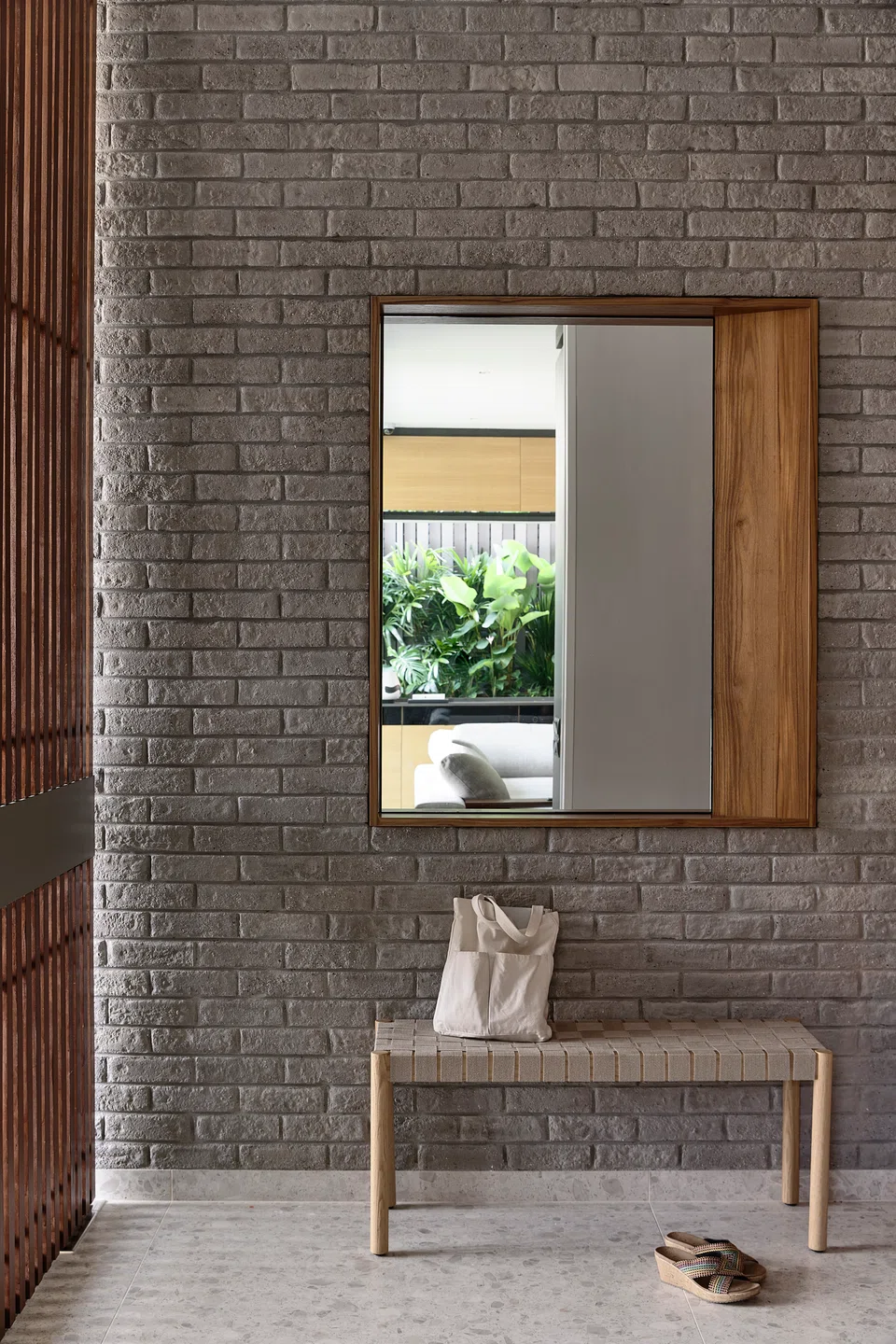 The foyer on the first storey.