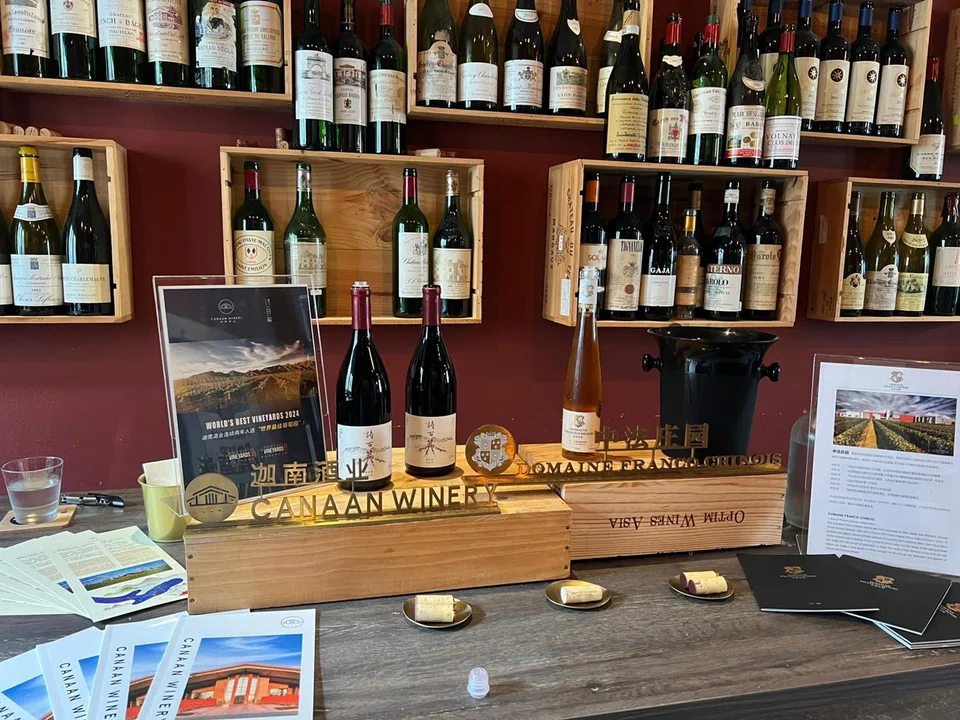 Asian wine is rising in popularity.