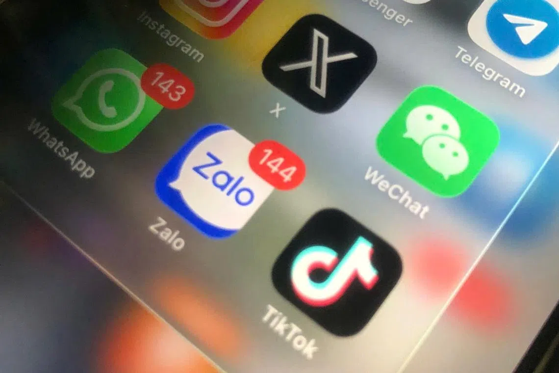 TikTok has been fined 880 million dong; VNG, the operator of messaging app Zalo, has been dealt a penalty of 810 million dong.