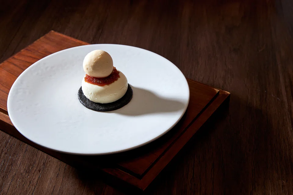 Deconstructed tiramisu.