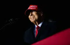 Donald Trump is considering launching a third bid for the White House this month, three Trump advisers said on Thursday.
