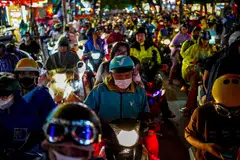 Petrol motorcycles dominate Vietnam’s market, one of the world’s largest. 