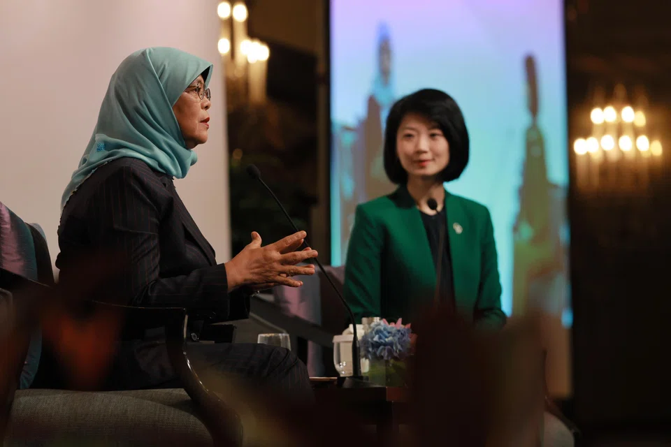 President Halimah Yacob, who is a patron of the Council for Board Diversity, says the work to improve gender board diversity is not complete.