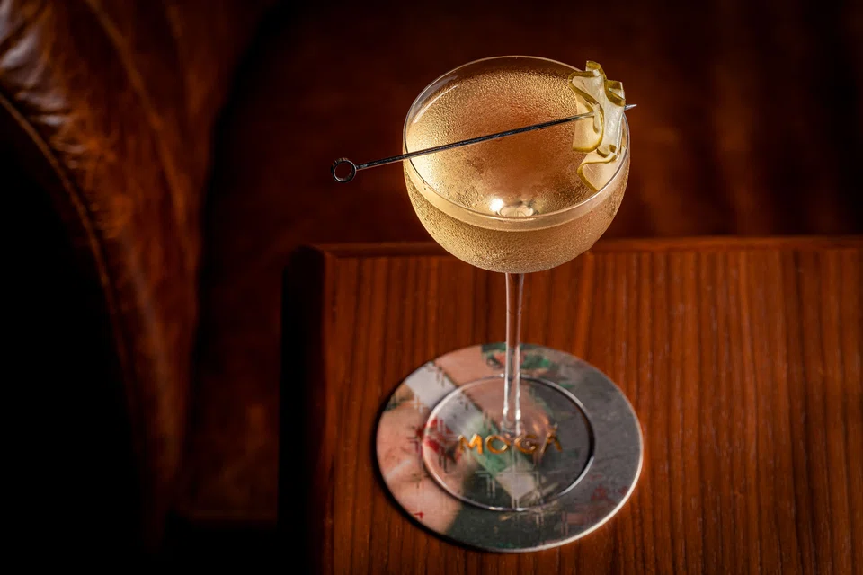 A twist on the classic dirty martini, the Dirty Sake-tini uses the quintessential Japanese rice wine as the base, instead of gin.