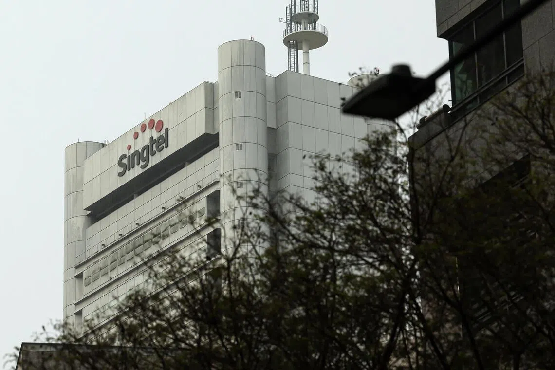 Singtel is among the STI companies that have been buying back its shares in the past fortnight. 