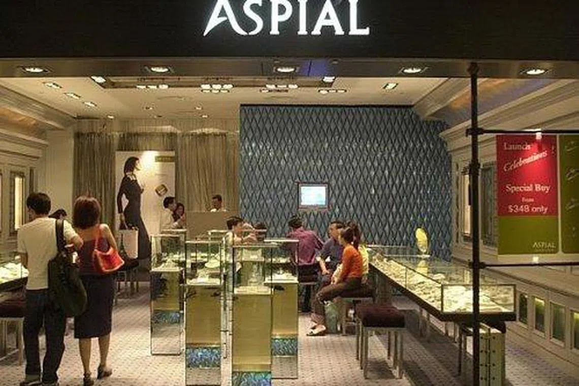 Shares of Aspial Corporation hit an intraday high of S$0.099 at 1.56 pm, up 13% from their opening price on Friday.