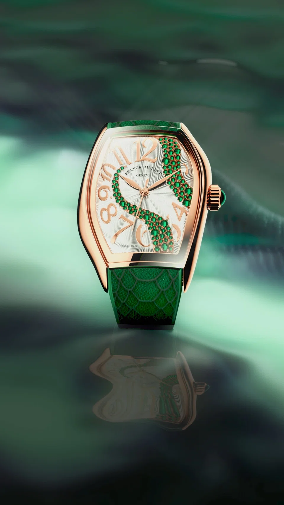 The Franck Muller Silhouette CX Snake is limited to just 28 pieces and is an Asia-Pacific exclusive.