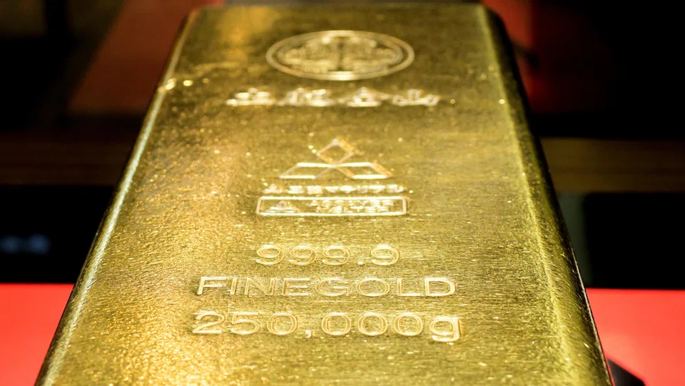 Spot gold slipped 0.5 per cent to US$3,355.49 an ounce, as of 0245 GMT, and was down 2.2 per cent for the week so far.