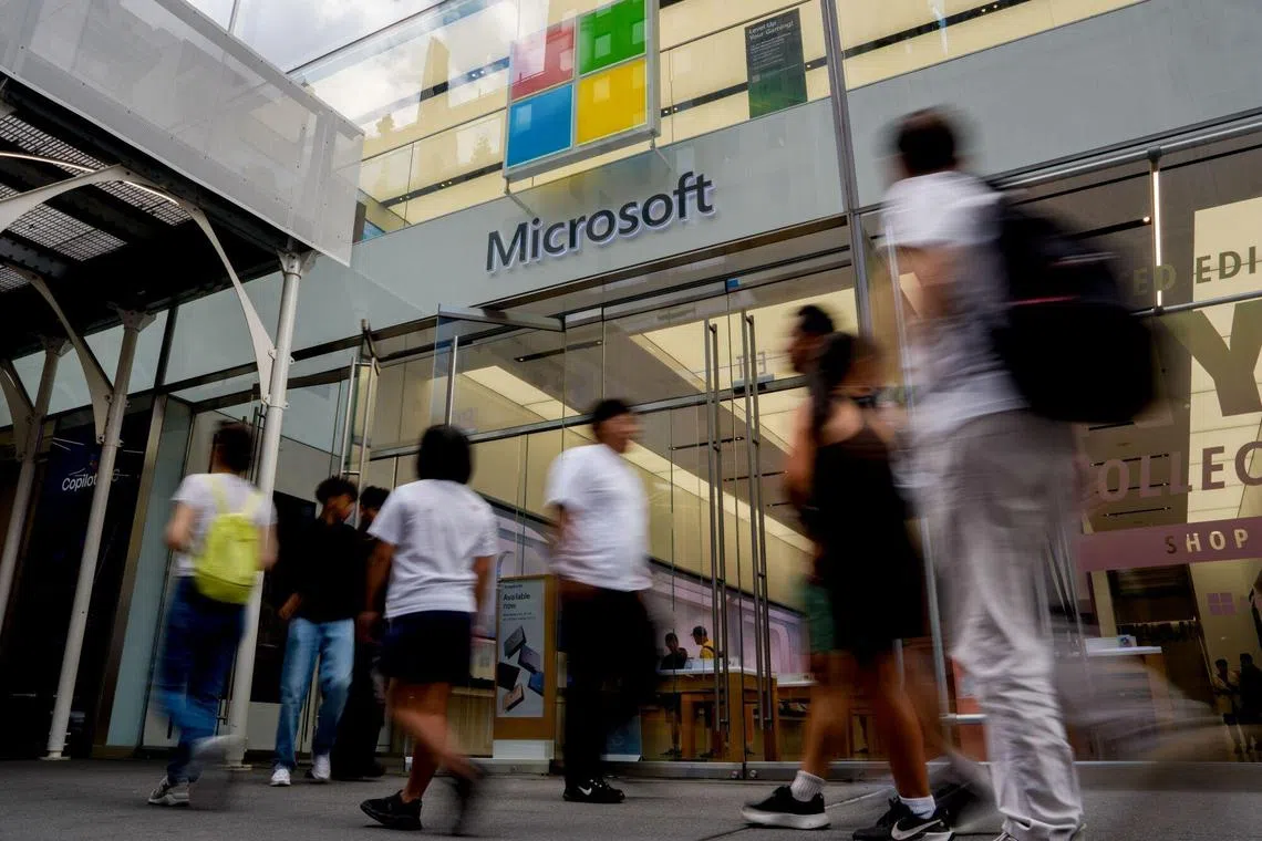 Microsoft is pushing salespeople to both use and sell artificial intelligence products.