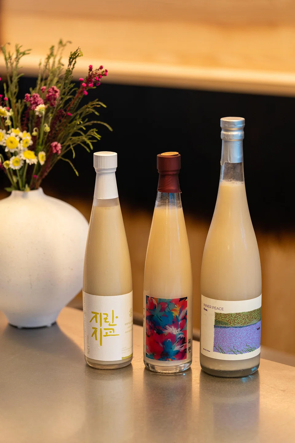 Craft makgeolli served at Odem.