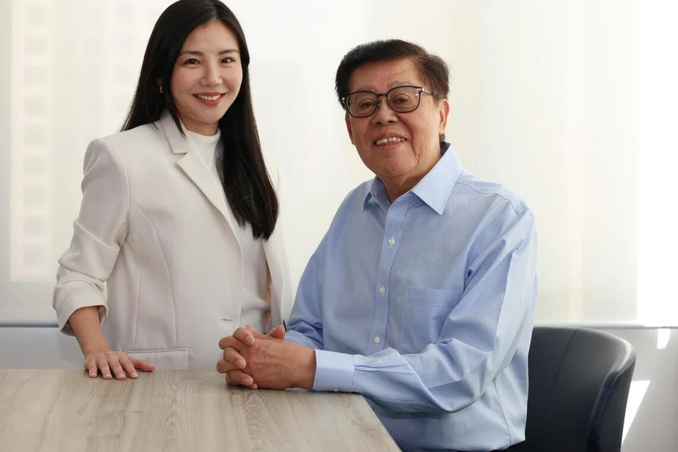 Eva Tan, chief commercial officer, and Eddy Lee,  chairman and chief executive officer of IX Biopharma; the company wants to lead the world in longevity
