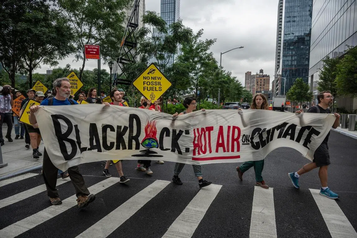 Multinational investment company BlackRock has slashed its support for social and environmental shareholder proposals.