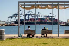 The appeals court showdown comes as Trump’s aggressive tariffs continue to roil global markets. 