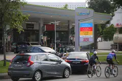 Cnergy's Dunman Road station. “We make a very, very marginal profit... there are days that we really go without profits,” says Teo Hark Piang, chief executive of Union Gas, Cnergy's parent company.