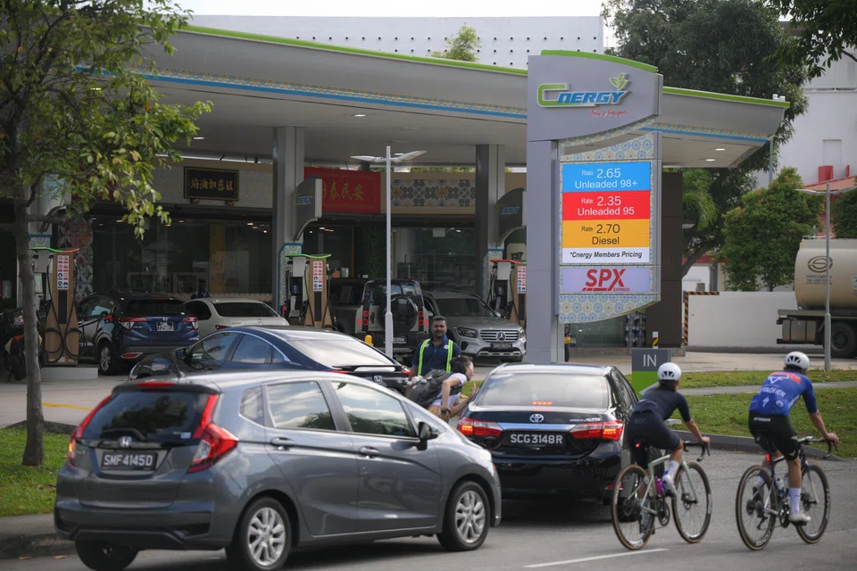 Cnergy's Dunman Road station. “We make a very, very marginal profit... there are days that we really go without profits,” says Teo Hark Piang, chief executive of Union Gas, Cnergy's parent company.