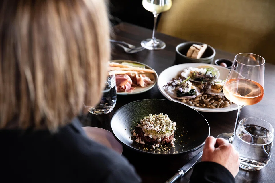 The menu at Amelia Park is inspired by classic French bistros.