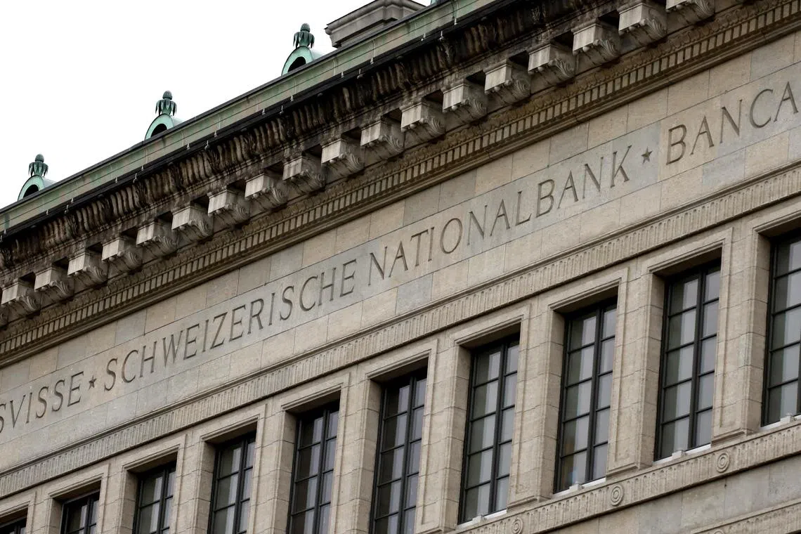 The Swiss National Bank cut its policy rate to 1 per cent, the lowest level since early 2023.