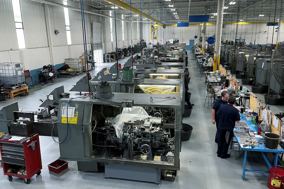 Manufacturing output grew at a 1.3% annualised rate in the third quarter, slowing from the April-to-June quarter’s 2.4% pace.