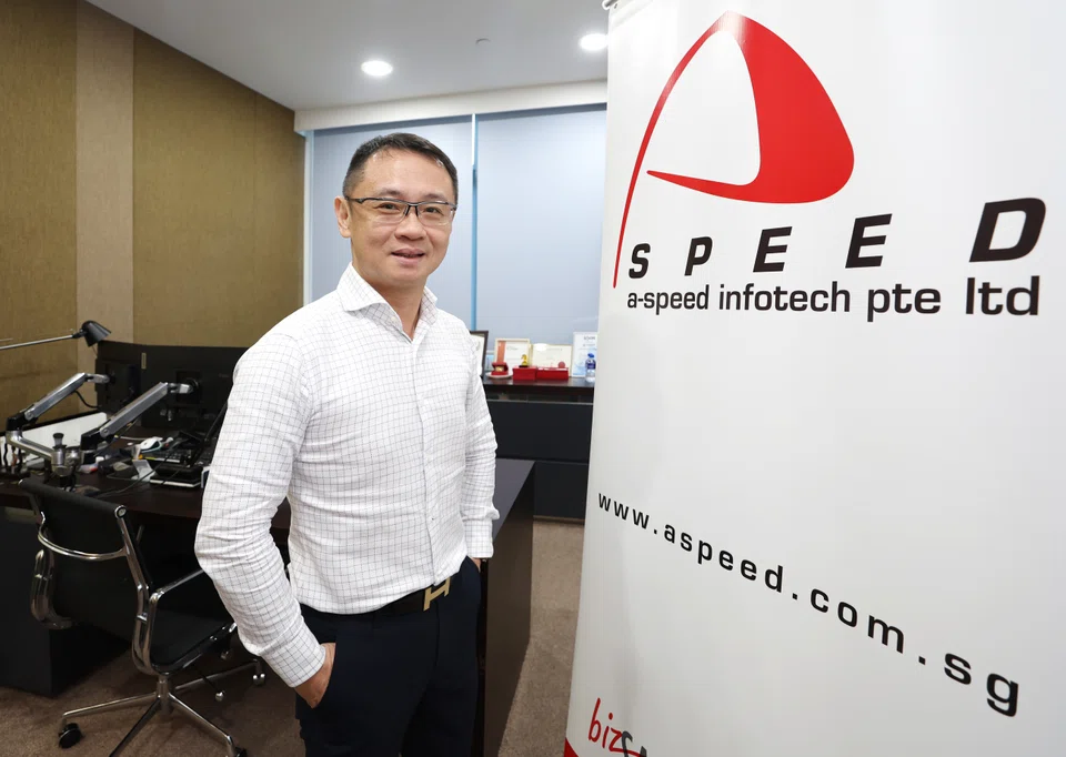 Covid-era restrictions provided an impetus to outsource functions, says Alan Wei, chief executive of IT services provider A-Speed Infotech.