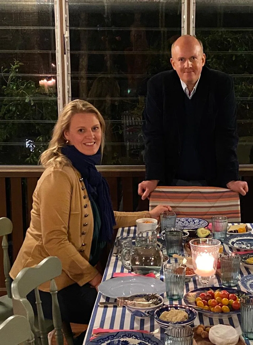 Christoph von Spesshardt and wife Henrike