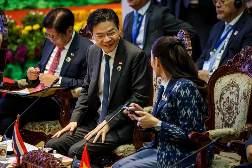 Thai PM Paetongtarn Shinawatra sought Singapore’s support in the priority areas of digital economy, artificial intelligence and digital transportation in her pull-aside meeting with PM Wong.