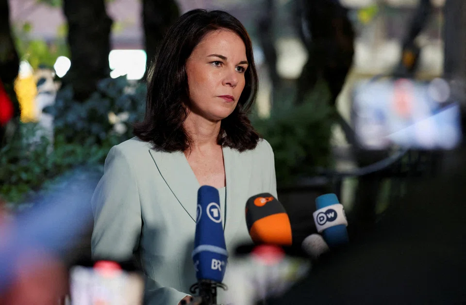 “Cooperation is better than confrontation - without being naive,” German Foreign Minister Anna Baerbock said in a statement before heading to China on Monday.