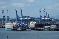 Panama’s five main ports are all located near the canal and are operated by concessionaires from the United States, Hong Kong, Taiwan and Singapore.