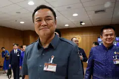 A coalition of opposition MPs has backed conservative construction magnate Anutin Charnvirakul to take the top office, with a vote scheduled for Friday.