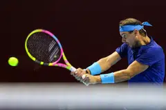 Nadal won a record 24 Grand Slams in his long career, including 14 triumphs at the French Open.