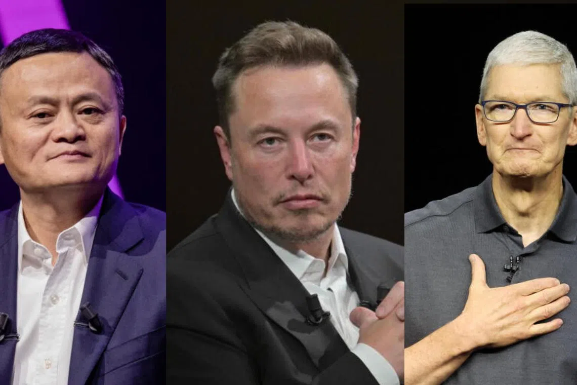 Leaders who have shown vulnerability include Jack Ma, Elon Musk and Tim Cook.