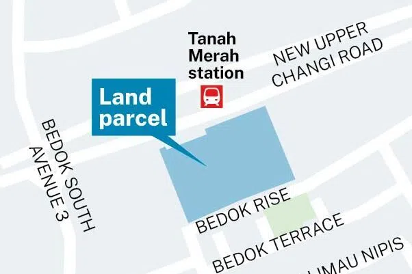 The state-land site in Bedok Rise is expected to yield some 380 private homes.