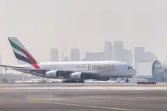 Emirates is retrofitting aircraft at its engineering facilities in Dubai, fitting them out with new cabin interiors and other upgrades to extend the life span of models like the Airbus A380 jumbo or the Boeing’s 777.